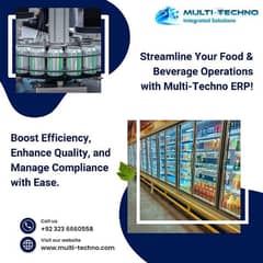 ERP software Trading/Distribution/Food Manufacturing business