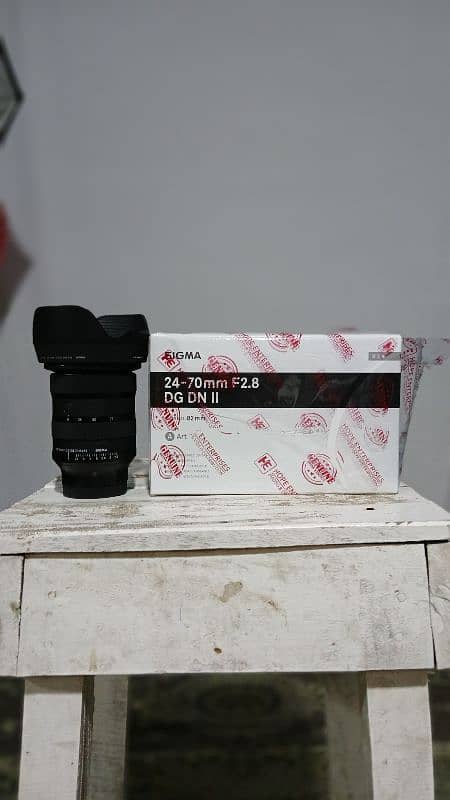 Sigma 24-70mm DG DN ii with 1 Year Warranty 1