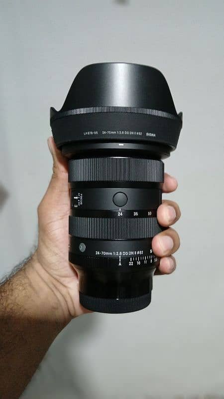 Sigma 24-70mm DG DN ii with 1 Year Warranty 8