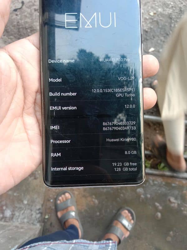 Huawei p 30pro all ok and good condition 1