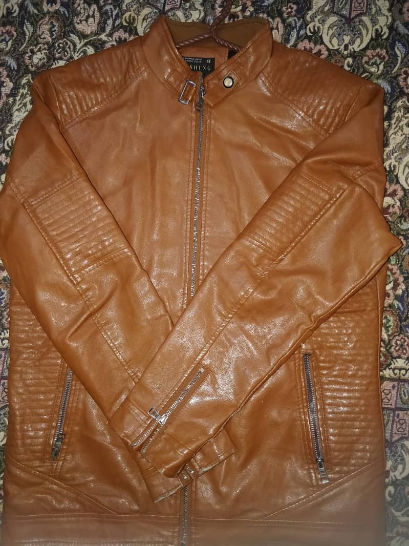 Leather Jacket- Double Layer Air Proof 0