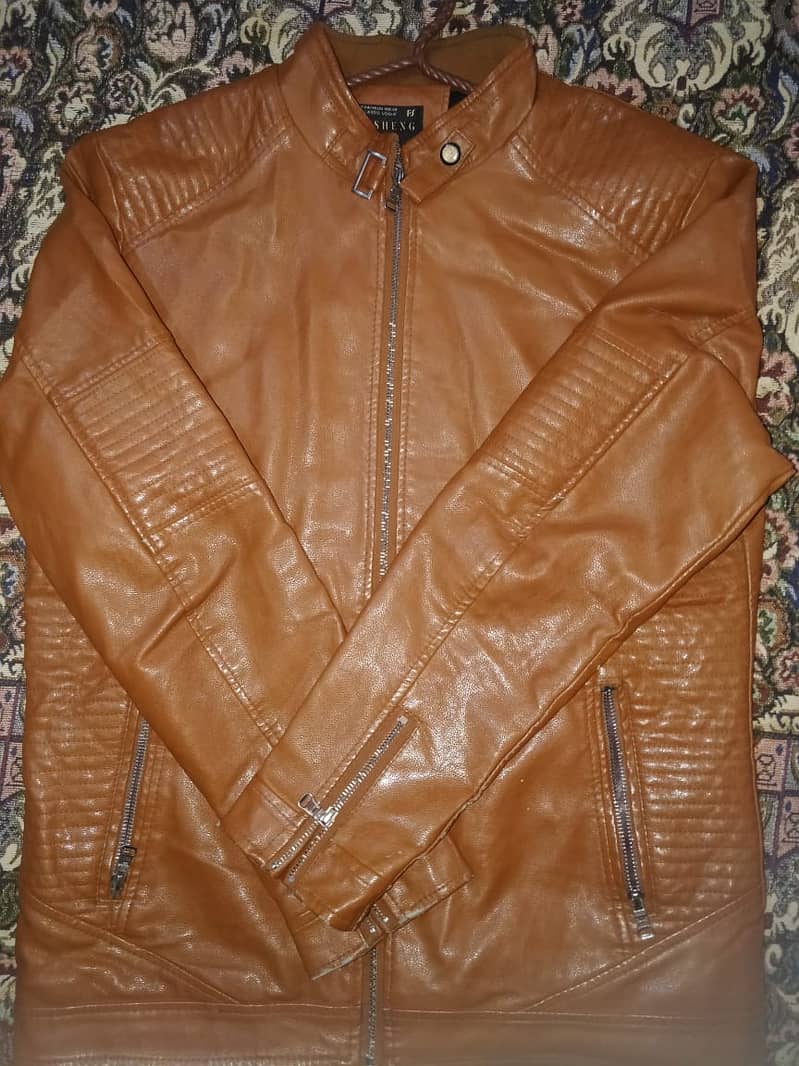 Leather Jacket- Double Layer Air Proof 1