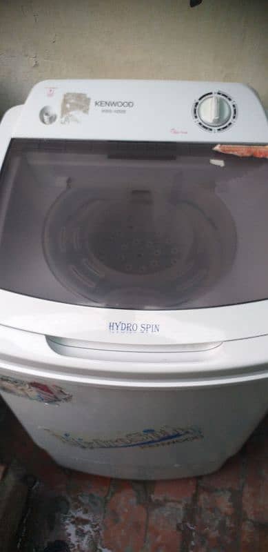 kenwood washing machine and hydro dryer machine 3