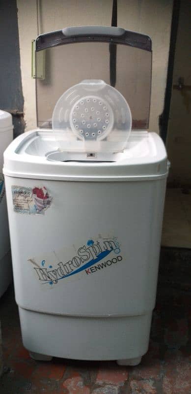 kenwood washing machine and hydro dryer machine 5