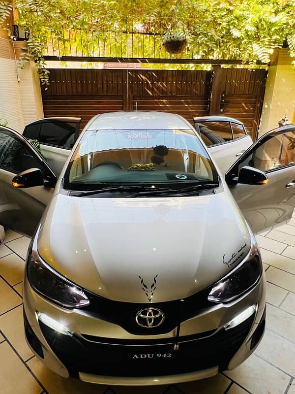 Toyota Yaris 2021 Total Geniune & Low Mileage Car Like Brand New 3