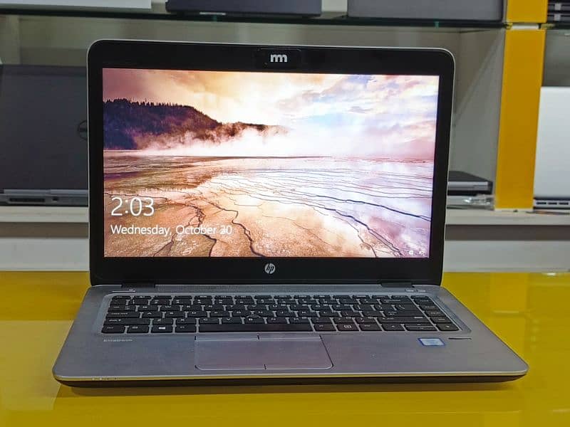 HP Elitebook 840 G3 i5-6th Gen 8-Ram 128-SSD + 500HDD 4