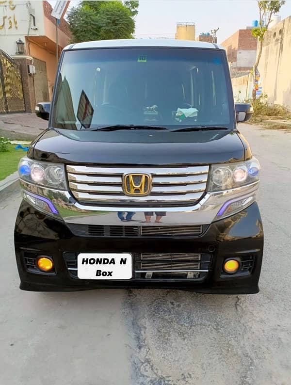 HONDA  N BOX (Custom full optional)   that’s a good option for you 0