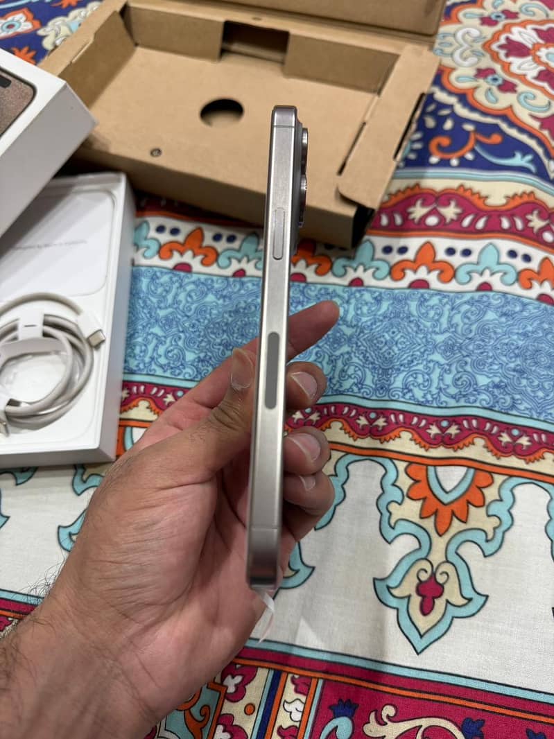 Iphone 15 pro max pta approved with box 9