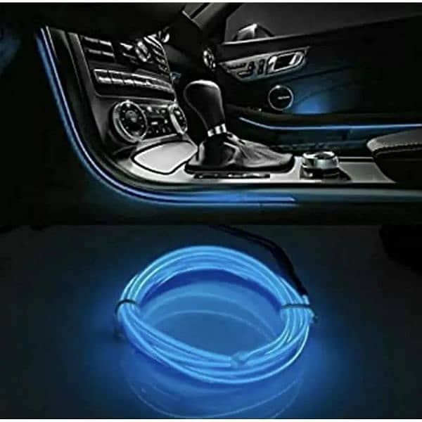 DASHBOARD DECORATION NEON BLUE _2Meter (FREE DELIVERY) 2