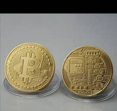 1 piece Bitcoin 2 color ma available ha