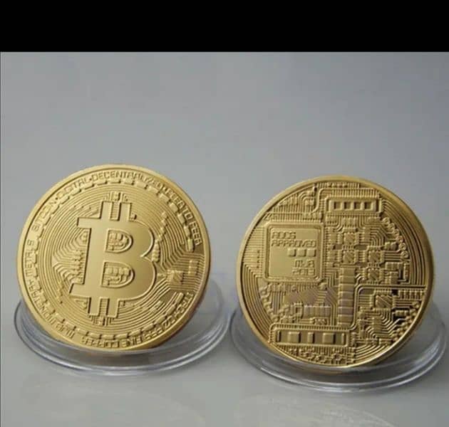 1 piece Bitcoin 2 color ma available ha 0