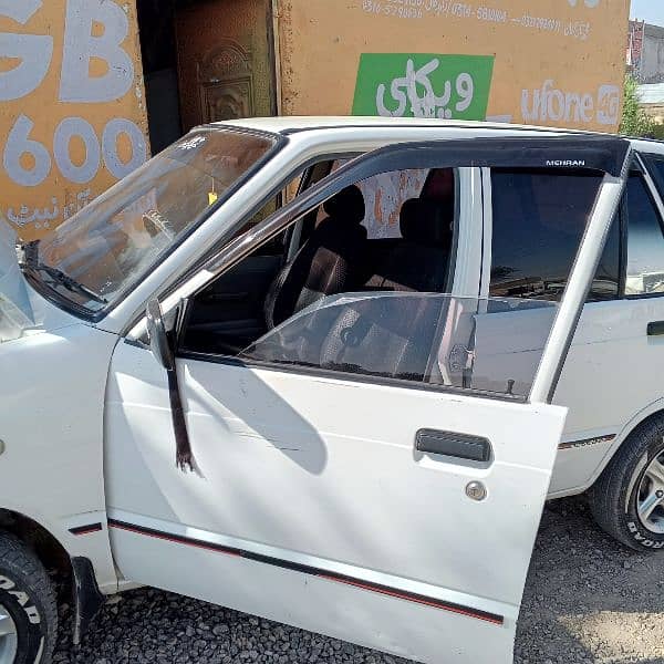 Euro 2 Good Mileage White Suzuki Mehran VX 2013 1