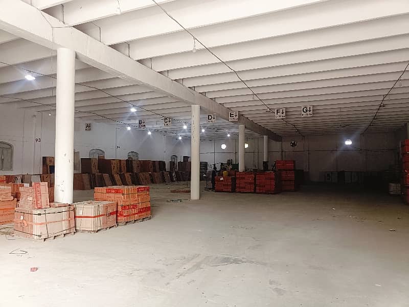 80,000 Sqft Covered Area Factory & Warehouse Available For Rent at Khurianwala, Near Amtex Mill Faisalabad 2