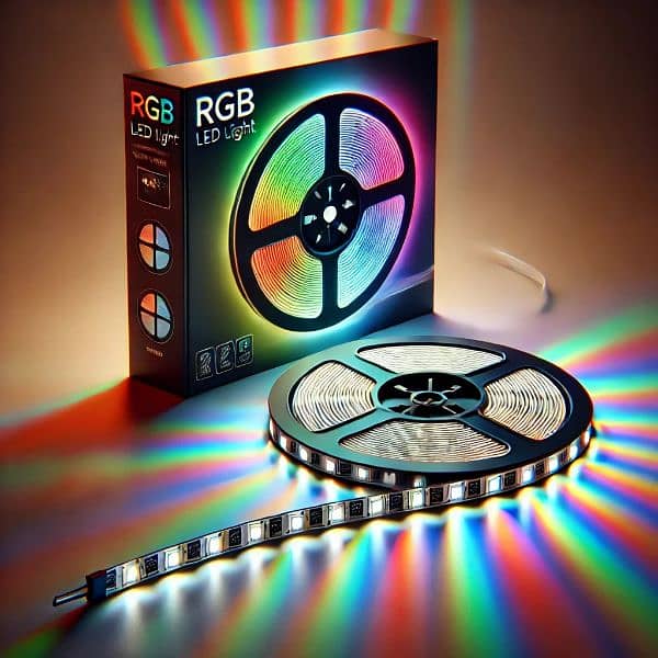 RGB strip led  beautiful lights 4