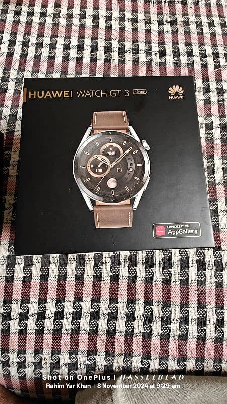 Huawei watch GT3 Silver Color 0