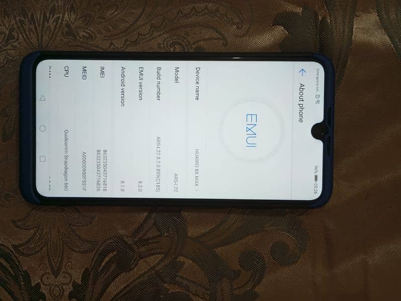 Huawei honer 8x Max 6gb 128gb 10/9.9 2