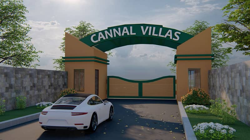 10 Marla Plot In Canal Villas 5