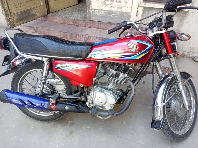 Honda 125 CG har chij original 2018 model 7