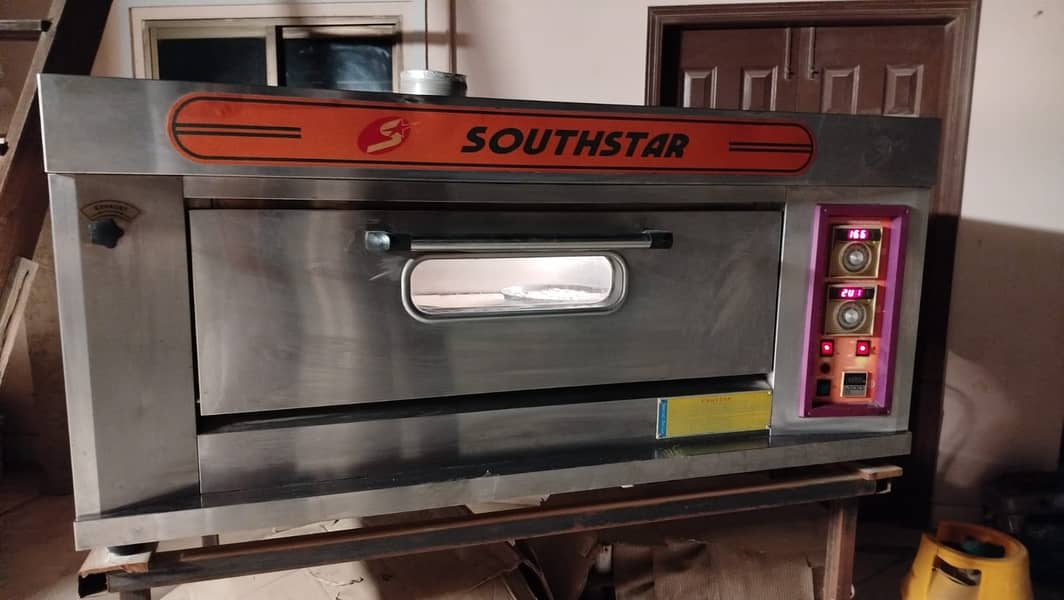 Southstar Pizza Oven & Trolley & Custom Toppings Waves Deep freezer 0