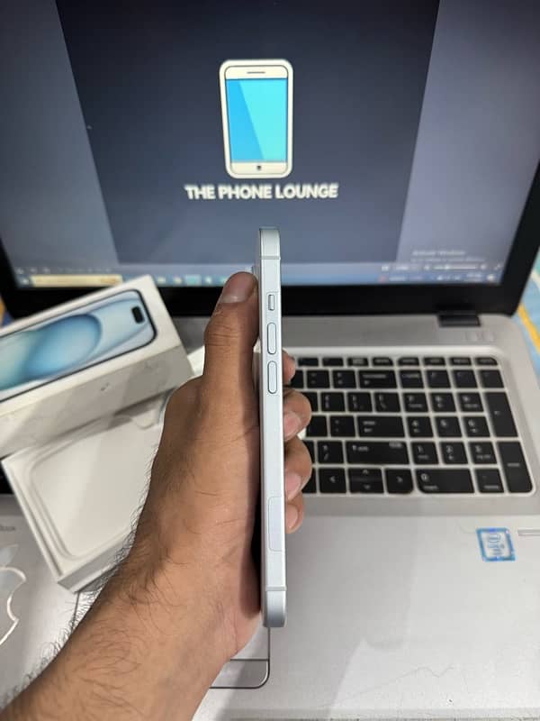 Iphone 15 Blue colour Factory Unlock both sims non active 3