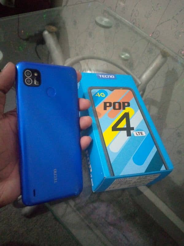 tecno pop 4 let 2/32 with box 1