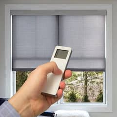 Office Blinds roller zebra with remote control / window wooden blinds