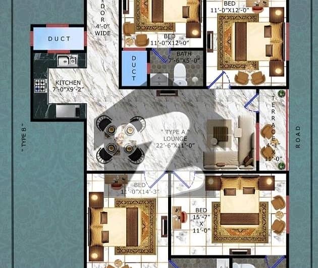 New Booking Possession Flat In One Year 3