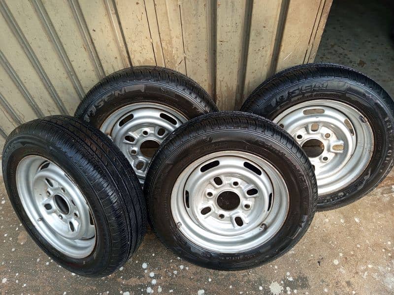 tyre Suzuki mehran new bilkul 2