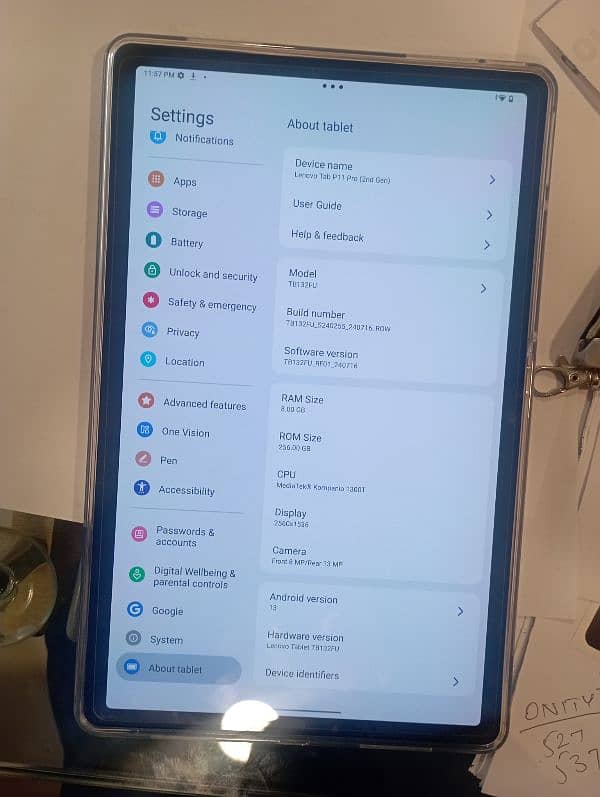 Lenovo Tab P11 Pro 0