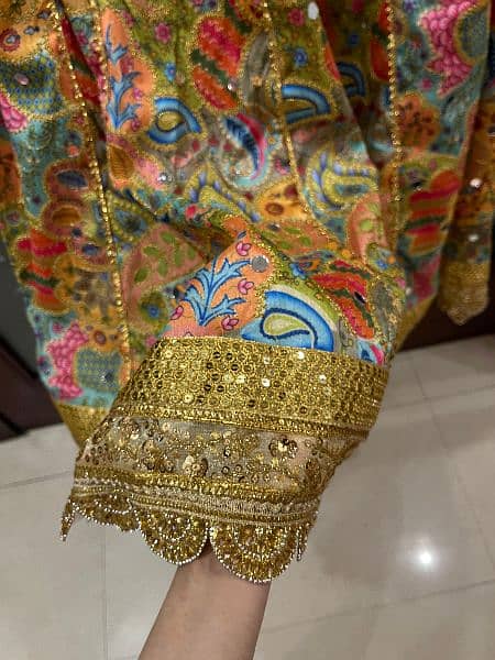 brand new mehandi/mayon bridal dress /Never worn 6