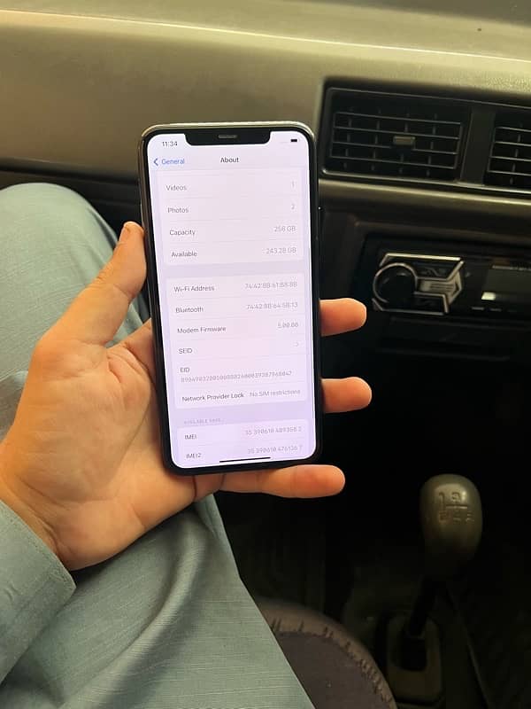 iphone 11 pro max 256gb waterpack all ok 12