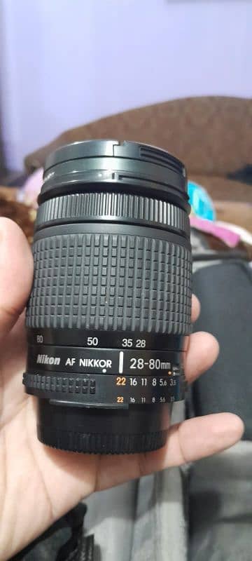 Nikon D610 full frame with 28-80 Nikor lens 4