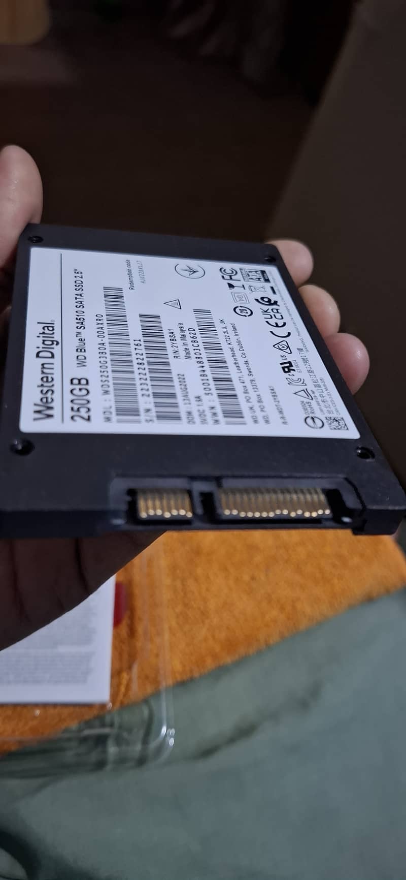 WD Sata SSD Hard Drive 6