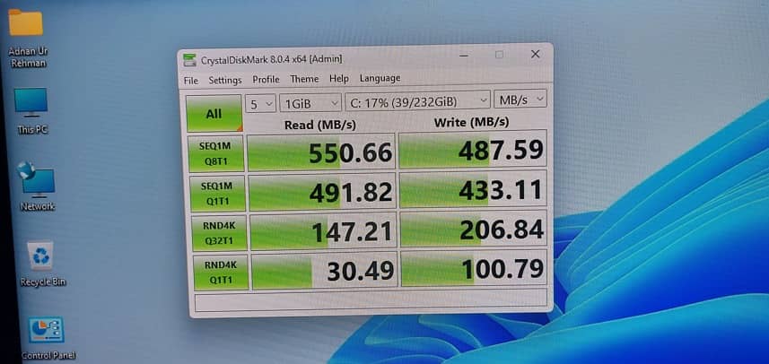 WD Sata SSD Hard Drive 8