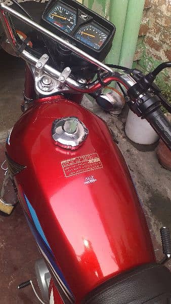 honda 125 fresh bike 7