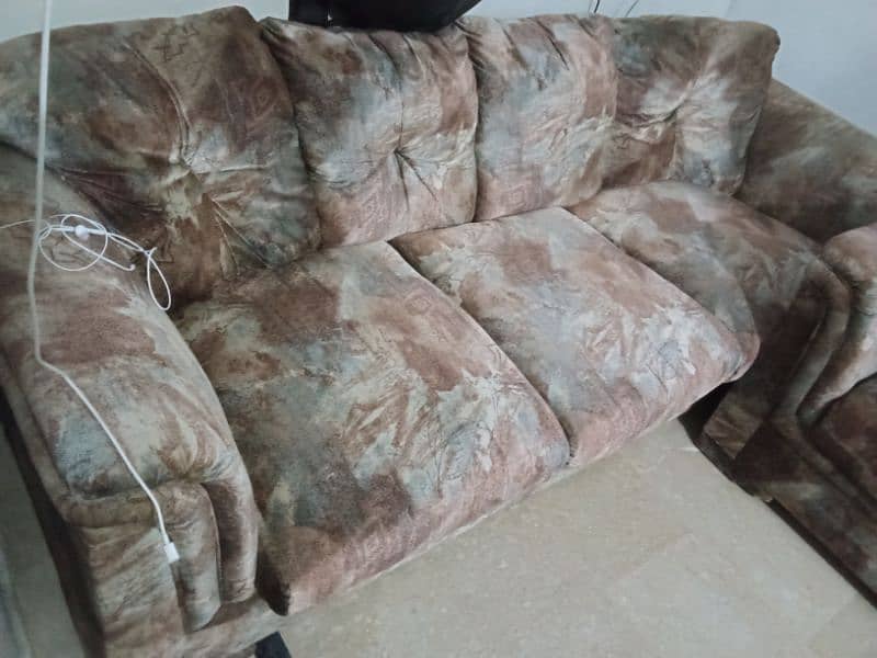 velvet sofa set 3