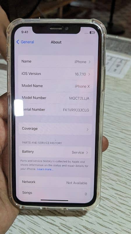 Iphone x   64gb non pta 7