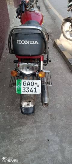 Honda 70 cc  urgent for sale