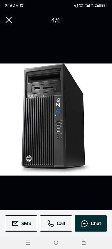 Hp z230 workstation i5 4th generation 12Gb ram ddr3. 5