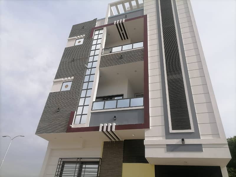 "AL JADEED RESIDENCY" OFFERS BEST DEAL IN TOWN 240 Sqyds Demend 1 Caror 45 lacs on cash 12