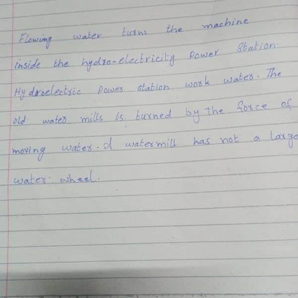 hand writing assignment work 1