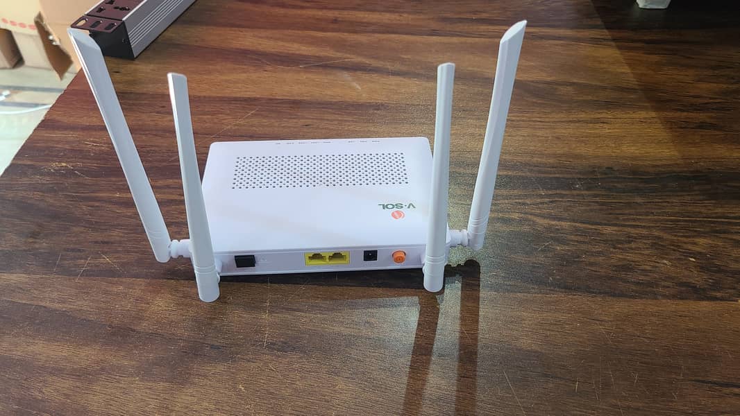 V. SOL XPON FIBER ROUTER V2802DAC WiFi 5 Dual Band (Box Pack) 17