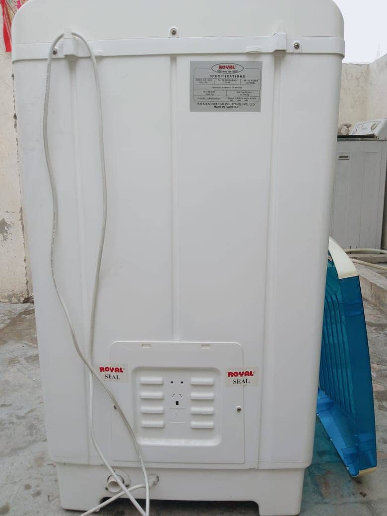 Royal RW-1014 Semi Automatic Washing Machine (10kg) 2