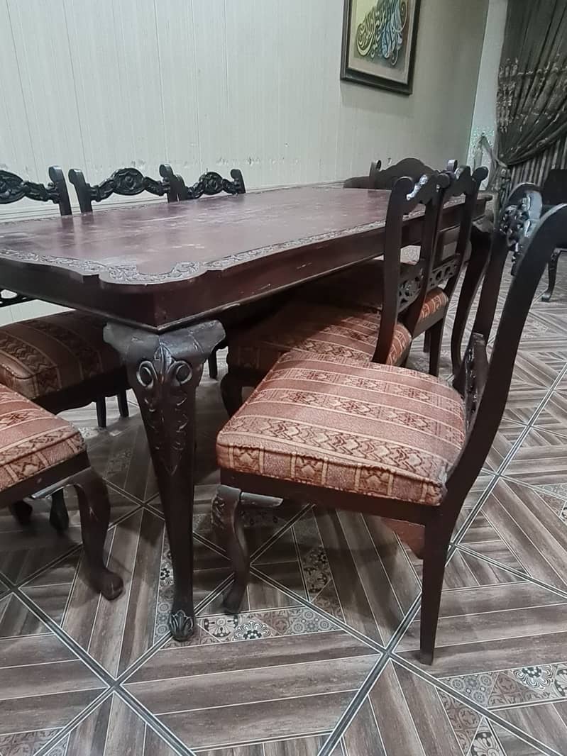 Pure wood Dinning Table 2