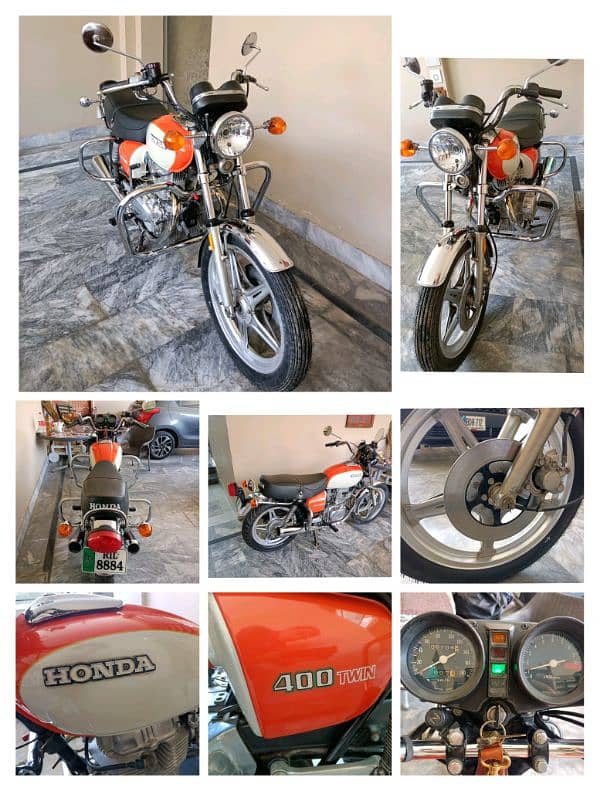 Honda CB400 TWIN/HAWK Motorbike For Sale (1981) 0