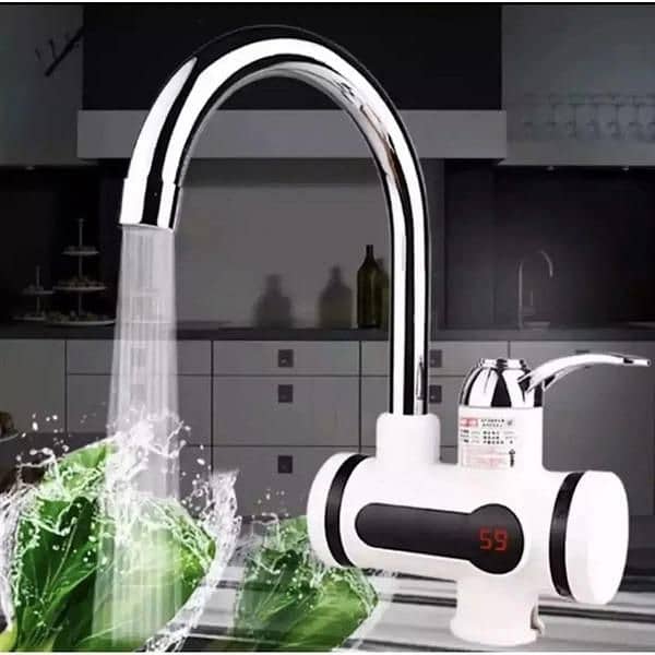 Instant electric water heating faucet 4