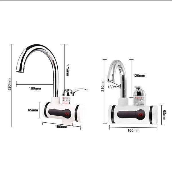 Instant electric water heating faucet 9