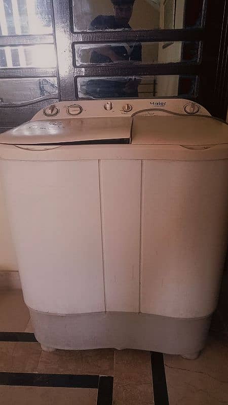 haier twin tub semi-auto washing machine for sale 0