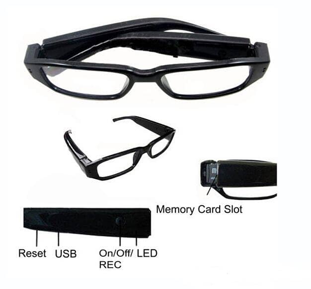 720*480 30fps glasses Camera Eyewear camera Ultra-thin flat glasses Hi 3