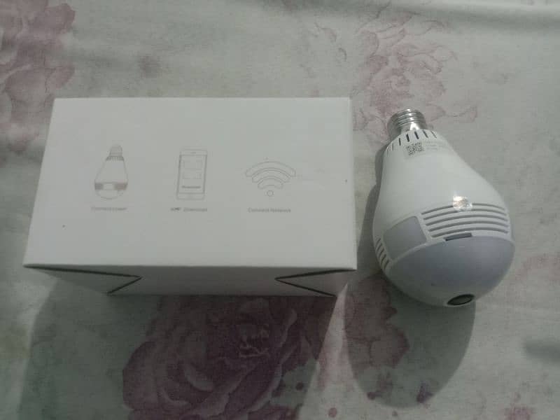 Bulb Camera Wifi Sd Card Wireless Full Box 0